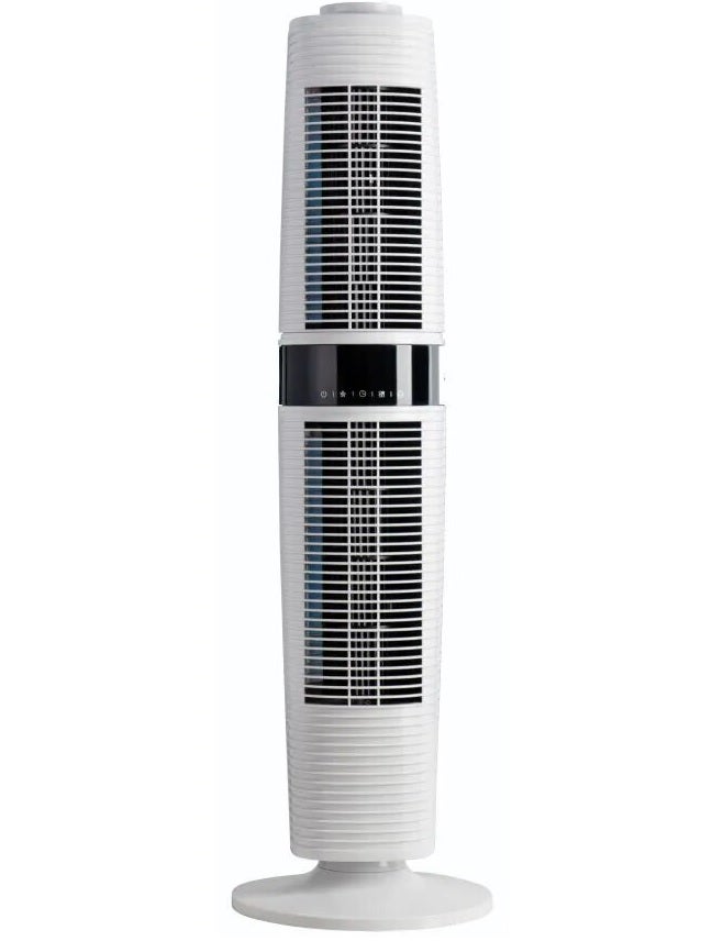 DeLonghi DETF122 Dual Oscillating Tower Electric Fan